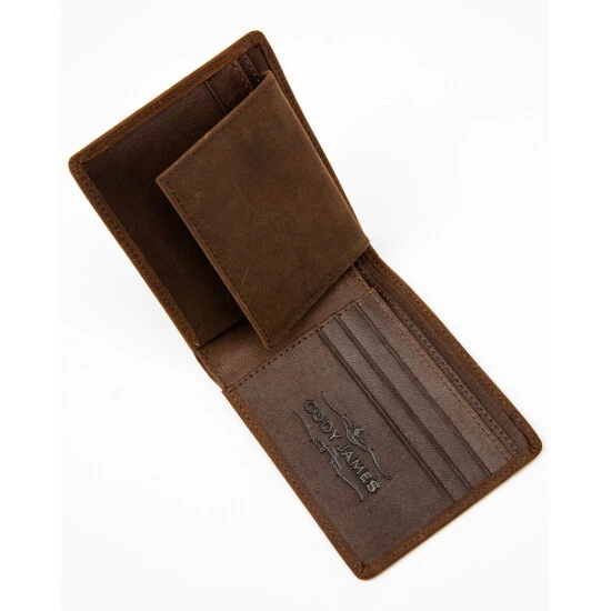 Wholesale ???? Cody James Men's Americana Bi-Fold Wallet Brown ⭐ 3 Wholesale ???? Cody James Men's Americana Bi-Fold Wallet Brown ⭐ - Image 3