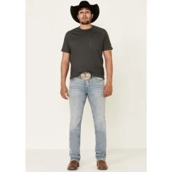 Buy ???? Cody James Core Men's Sawbuck Light Wash Stretch Stackable Straight ???? Jeans Blue ????