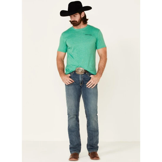 Discount ???? Cody James Men's Gettin' Bent Graphic Short Sleeve T-Shirt Green ???? 2 Discount ???? Cody James Men's Gettin' Bent Graphic Short Sleeve T-Shirt Green ???? - Image 2