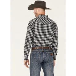 Promo ???? Cody James Men's Visa Versa Small Plaid Snap Western Flannel ???? Shirt Grey ???? 7 Promo ???? Cody James Men's Visa Versa Small Plaid Snap Western Flannel ???? Shirt Grey ???? -Cody James -shop unnamed file 2052