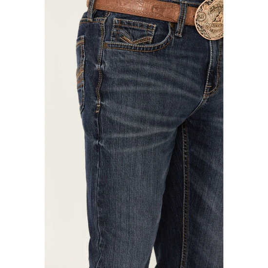 Best Sale ???? Cody James Men's Dark Wash King Fisher Stretch Slim Bootcut ???? Jeans Blue ✔️ 2 Best Sale ???? Cody James Men's Dark Wash King Fisher Stretch Slim Bootcut ???? Jeans Blue ✔️ - Image 2