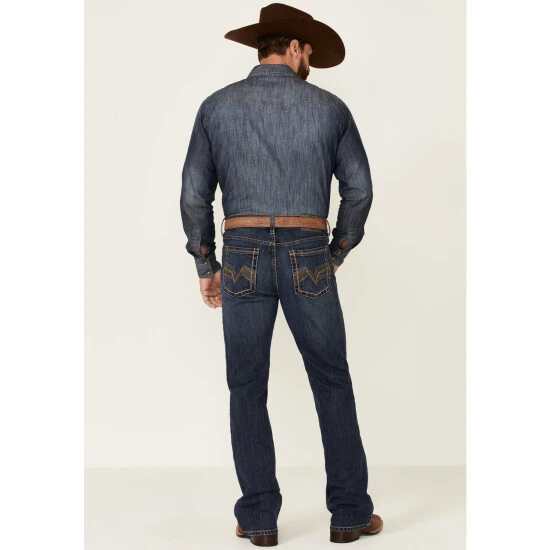 Best Sale ???? Cody James Men's Dark Wash King Fisher Stretch Slim Bootcut ???? Jeans Blue ✔️ 3 Best Sale ???? Cody James Men's Dark Wash King Fisher Stretch Slim Bootcut ???? Jeans Blue ✔️ - Image 3