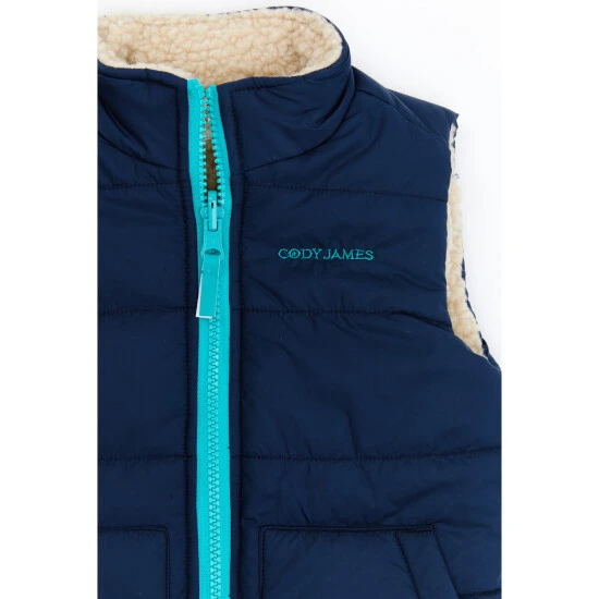 Cheap ???? Cody James Boys' Reversible Puffer Vest - Toddler For Toddler-Boy Dark Blue ✔️ 2 Cheap ???? Cody James Boys' Reversible Puffer Vest - Toddler For Toddler-Boy Dark Blue ✔️ - Image 2