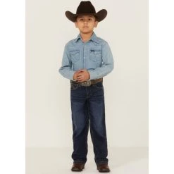 Top 10 ???? Cody James Youth Boys' Morgan Medium Wash Mid-Rise Stretch Relaxed Bootcut ???? Jeans Blue ????
