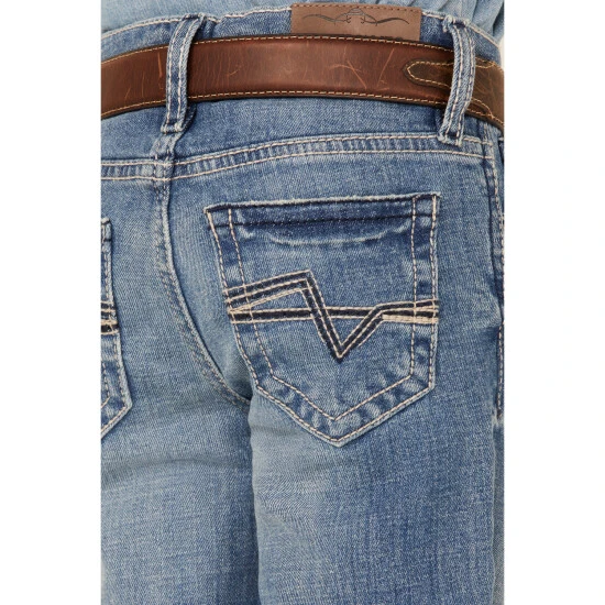 Best deal ???? Cody James Youth Boys' Buck Medium Wash Slim Bootcut Stretch ???? Jeans Blue ???? 4 Best deal ???? Cody James Youth Boys' Buck Medium Wash Slim Bootcut Stretch ???? Jeans Blue ???? - Image 4