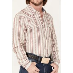 Buy ???? Cody James Men's Alpina Stripe Snap Western ???? Shirt Cream ???? -Cody James -shop unnamed file 2087