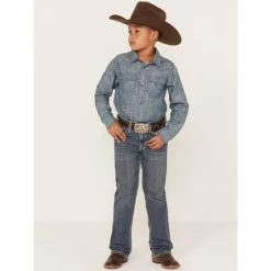 Coupon ???? Cody James Boys' Stone Cold Wash Slim Boot Stretch ???? Jeans - Youth For Youth Boy Dark Medium Wash ????