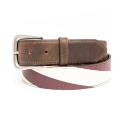 Promo ???? Cody James Men's Vintage American Flag Belt Brown ????