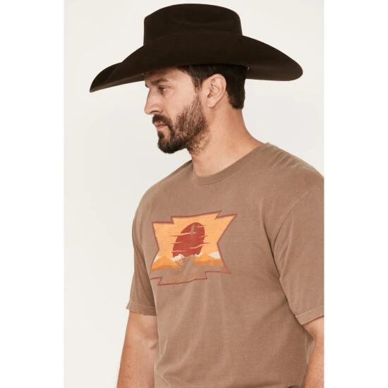 Best Sale ???? Cody James Men's Sunset Logo Graphic T-Shirt Tan ⭐ 2 Best Sale ???? Cody James Men's Sunset Logo Graphic T-Shirt Tan ⭐ - Image 2