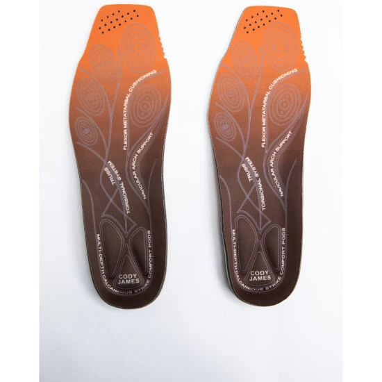 Deals ❤️ Cody James Men's Xero Gravity Xyclone Insole Orange ???? 1 Deals ❤️ Cody James Men's Xero Gravity Xyclone Insole Orange ????