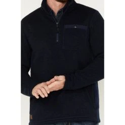 Top 10 ⌛ Cody James Men's Fighter 1/4 Zip Jacket Navy ???? -Cody James -shop unnamed file 2156