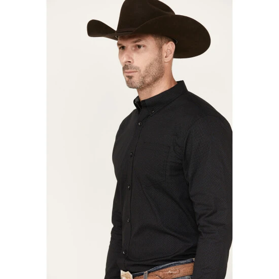 Buy ???? Cody James Men's Bedrock Solid Long Sleeve Stretch Button-Down Western ???? Shirt - Big & Tall Grey ???? 2 Buy ???? Cody James Men's Bedrock Solid Long Sleeve Stretch Button-Down Western ???? Shirt - Big & Tall Grey ???? - Image 2