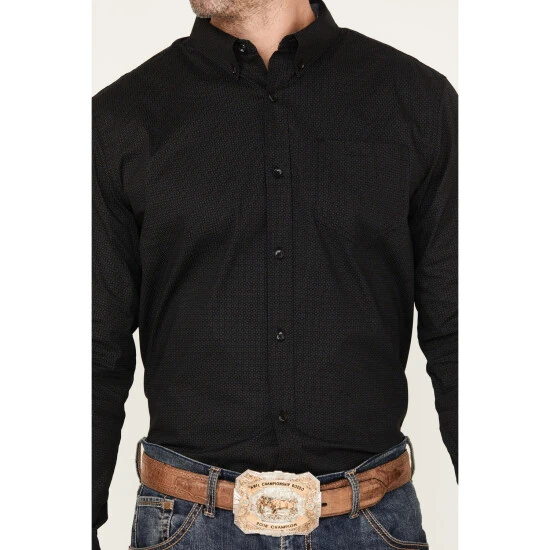 Buy ???? Cody James Men's Bedrock Solid Long Sleeve Stretch Button-Down Western ???? Shirt - Big & Tall Grey ???? 3 Buy ???? Cody James Men's Bedrock Solid Long Sleeve Stretch Button-Down Western ???? Shirt - Big & Tall Grey ???? - Image 3