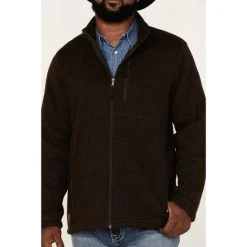 Hot Sale ???? Cody James Men's Revolve Zip Jacket Brown ???? -Cody James -shop unnamed file 2173