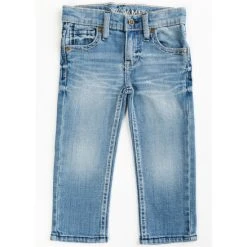 Hot Sale ???? Cody James Toddler-Boys' Flint Light Wash Stretch Slim Straight ???? Jeans Blue ????