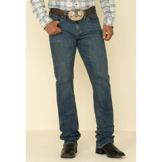 Buy ???? Cody James Men's High Roller Stackable Stretch Straight Medium Wash ???? Jeans Blue ⭐ 2 Buy ???? Cody James Men's High Roller Stackable Stretch Straight Medium Wash ???? Jeans Blue ⭐ - Image 2