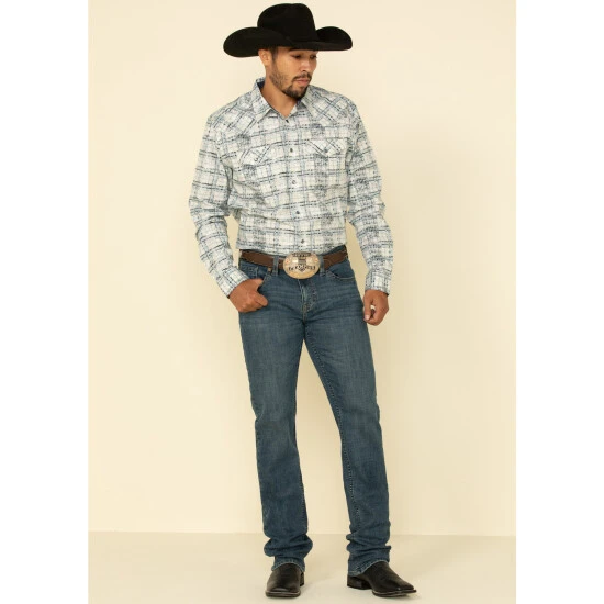 Buy ???? Cody James Men's High Roller Stackable Stretch Straight Medium Wash ???? Jeans Blue ⭐ 5 Buy ???? Cody James Men's High Roller Stackable Stretch Straight Medium Wash ???? Jeans Blue ⭐ - Image 5