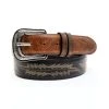 Discount ???? Cody James Men's Two-Tone Brown Buck Western Belt Black/brown ????