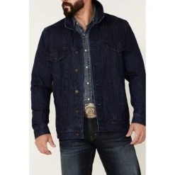 Coupon ❤️ Cody James Men's Coasting Medium Wash Button-Front Unlined Denim Jacket Indigo ???? -Cody James -shop unnamed file 2294