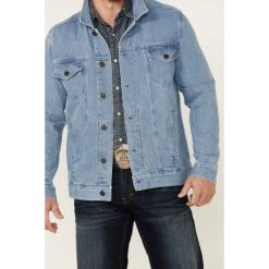 Cheap ❤️ Cody James Men's Coasting Light Wash Button-Front Unlined Denim Jacket Indigo ✨ -Cody James -shop unnamed file 2299