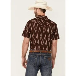 Best Pirce ❤️ Cody James Men's Treaty Southwestern Print Short Sleeve Snap Western ???? Shirt Burgundy ???? 7 Best Pirce ❤️ Cody James Men's Treaty Southwestern Print Short Sleeve Snap Western ???? Shirt Burgundy ???? -Cody James -shop unnamed file 2304