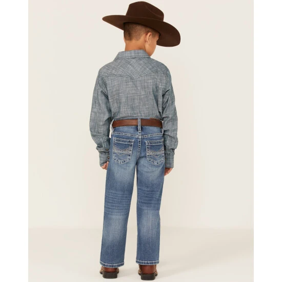 Deals ???? Cody James Youth Boys' Silverton Light Wash Mid-Rise Stretch Relaxed Bootcut ???? Jeans ✔️ 3 Deals ???? Cody James Youth Boys' Silverton Light Wash Mid-Rise Stretch Relaxed Bootcut ???? Jeans ✔️ - Image 3