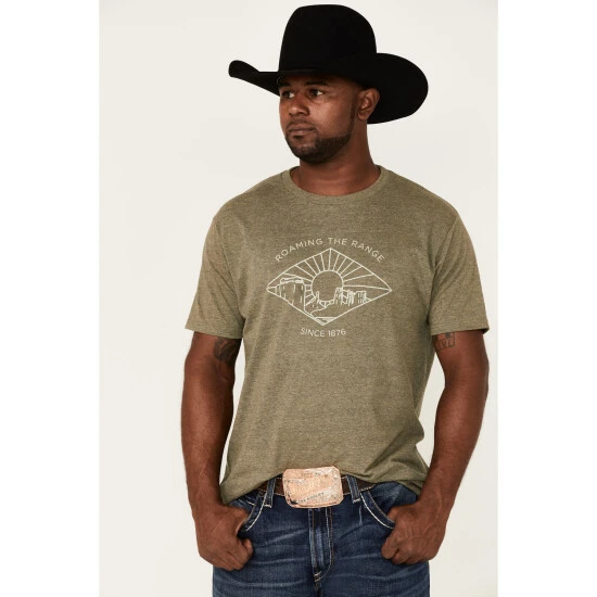 Best deal ???? Cody James Men's Roaming The Range Graphic Short Sleeve T-Shirt Green ???? 1 Best deal ???? Cody James Men's Roaming The Range Graphic Short Sleeve T-Shirt Green ????