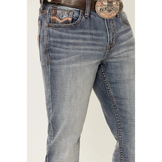 Discount ???? Cody James Core Men's Bear Down Light Wash Stretch Slim Bootcut ???? Jeans Blue ✨ 2 Discount ???? Cody James Core Men's Bear Down Light Wash Stretch Slim Bootcut ???? Jeans Blue ✨ - Image 2