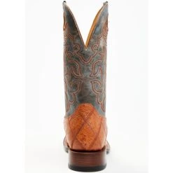Best Pirce ???? Cody James Men's Exotic Ostrich Western ???? Boots - Broad Square Toe Cognac ???? -Cody James -shop unnamed file 2383