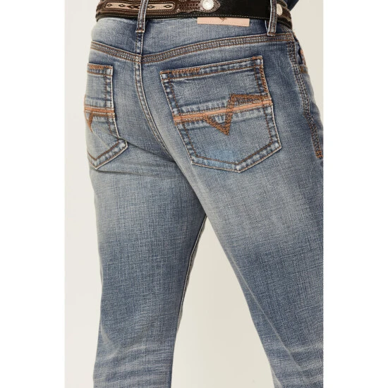 Discount ???? Cody James Core Men's Bear Down Light Wash Stretch Slim Bootcut ???? Jeans Blue ✨ 4 Discount ???? Cody James Core Men's Bear Down Light Wash Stretch Slim Bootcut ???? Jeans Blue ✨ - Image 4