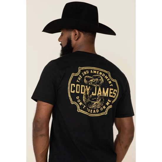 New ???? Cody James Men's Black Snake Buckle Graphic T-Shirt ???? 4 New ???? Cody James Men's Black Snake Buckle Graphic T-Shirt ???? - Image 4