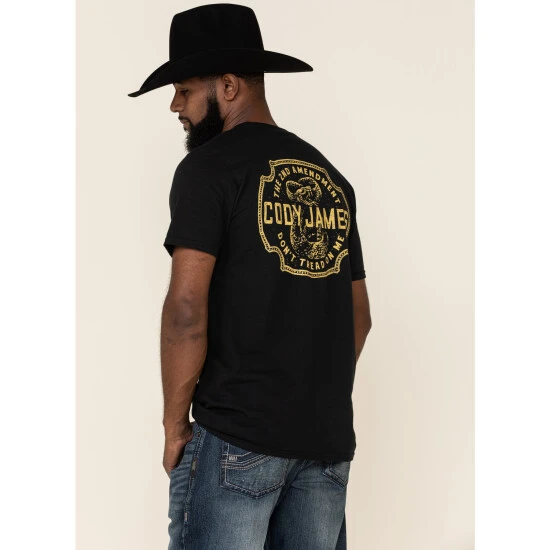 New ???? Cody James Men's Black Snake Buckle Graphic T-Shirt ???? 5 New ???? Cody James Men's Black Snake Buckle Graphic T-Shirt ???? - Image 5