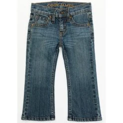 Promo ???? Cody James Toddler-Boys' Bozeman Dark Wash Slim Bootcut ???? Jeans ⌛