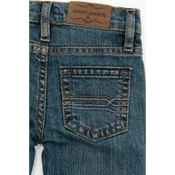 Promo ???? Cody James Toddler-Boys' Bozeman Dark Wash Slim Bootcut ???? Jeans ⌛ -Cody James -shop unnamed file 2463