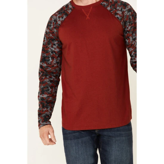 Top 10 ???? Cody James Men's FR Chili Long Sleeve Work Raglan T-Shirt Chilli ???? 3 Top 10 ???? Cody James Men's FR Chili Long Sleeve Work Raglan T-Shirt Chilli ???? - Image 3