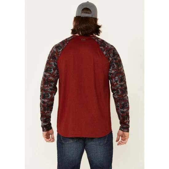 Top 10 ???? Cody James Men's FR Chili Long Sleeve Work Raglan T-Shirt Chilli ???? 4 Top 10 ???? Cody James Men's FR Chili Long Sleeve Work Raglan T-Shirt Chilli ???? - Image 4