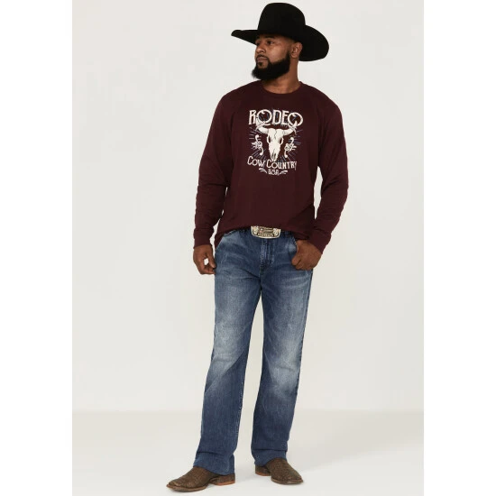 Cheapest ???? Cody James Men's Cow Country Rodeo Graphic T-Shirt Burgundy ✔️ 2 Cheapest ???? Cody James Men's Cow Country Rodeo Graphic T-Shirt Burgundy ✔️ - Image 2
