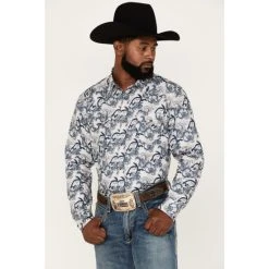 Best deal ???? Cody James Men's Western Large Paisley Print Snap Western ???? Shirt Purple ✨