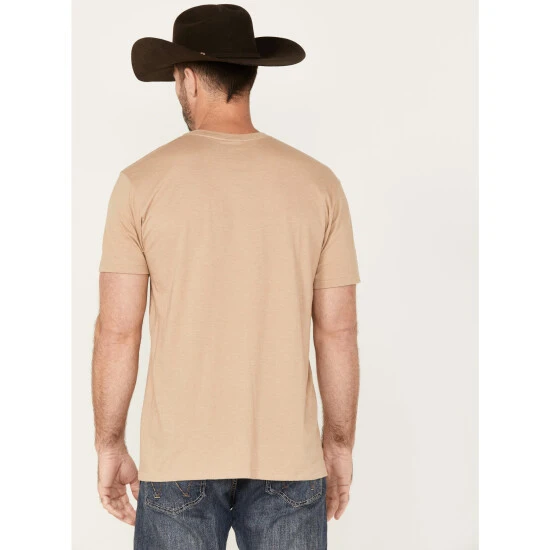 Outlet ???? Cody James Men's Skull Card Short Sleeve Graphic T-Shirt Beige/khaki ???? 4 Outlet ???? Cody James Men's Skull Card Short Sleeve Graphic T-Shirt Beige/khaki ???? - Image 4