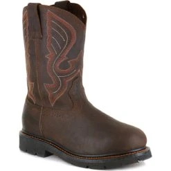 Top 10 ???? Cody James Men's Western Work ???? Boots - Composite Toe Brown ????