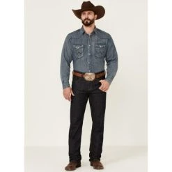 Buy ✔️ Cody James Men's Heeler Dark Wash Stretch Stackable Straight Leg ???? Jeans Blue ????