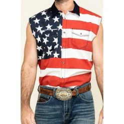 Hot Sale ⌛ Cody James Men's American Flag Bubba Sleeveless Western ???? Shirt Red ???? 10 Hot Sale ⌛ Cody James Men's American Flag Bubba Sleeveless Western ???? Shirt Red ???? -Cody James -shop unnamed file 2589