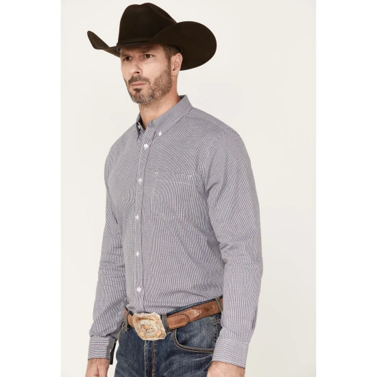 Best Sale ???? Cody James Men's Toby Long Sleeve Button Down Stretch Western ???? Shirt White ???? 2 Best Sale ???? Cody James Men's Toby Long Sleeve Button Down Stretch Western ???? Shirt White ???? - Image 2