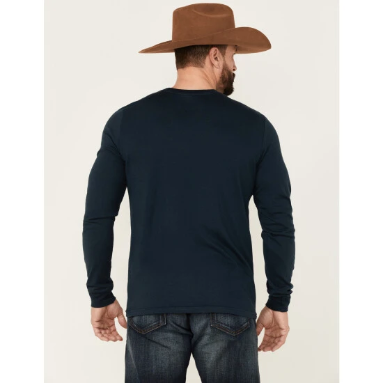 Buy ❤️ Cody James Men's Navy Die Free Eagle Graphic Long Sleeve T-Shirt ???? 4 Buy ❤️ Cody James Men's Navy Die Free Eagle Graphic Long Sleeve T-Shirt ???? - Image 4