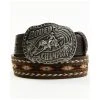 Outlet ???? Cody James Unisex-Kid Dark Brown Rodeo Champion Belt ????
