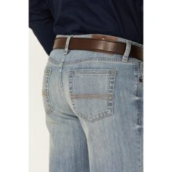 Flash Sale ???? Cody James Men's Trotter Light Wash Stretch Slim Bootcut ???? Jeans Blue ✨ -Cody James -shop unnamed file 263