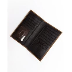 Buy ???? Cody James Men's Hair On Praying Cowboy Leather Checkbook Wallet Brown ???? -Cody James -shop unnamed file 2641