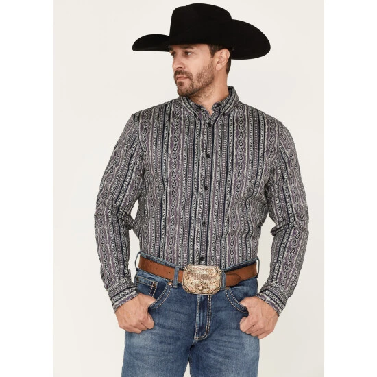 Buy ⌛ Cody James Men's Marsh Paisley Print Button-Down Western ???? Shirt Purple ???? 1 Buy ⌛ Cody James Men's Marsh Paisley Print Button-Down Western ???? Shirt Purple ????