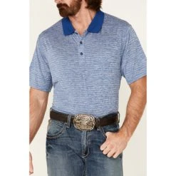 Cheap ???? Cody James Core Men's Striped Short Sleeve Polo ???? Shirt Blue ???? -Cody James -shop unnamed file 2728