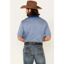 Cheap ???? Cody James Core Men's Striped Short Sleeve Polo ???? Shirt Blue ???? -Cody James -shop unnamed file 2729